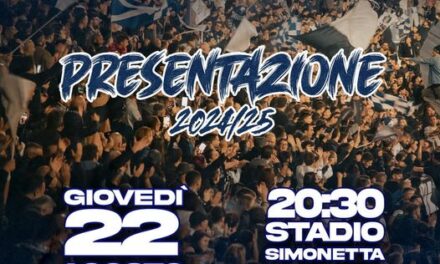 Presentazione Cavese 2024-25, Giovedì 22 Agosto Stadio Simonetta Lamberti